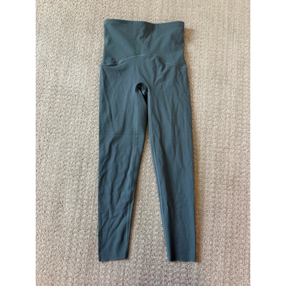 Spanx‎ Booty Boost Olive Green Leggings Women's Size XS